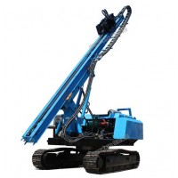 Photovoltaic hydraulic solar pile driver Ground screw pile driver hammer post driver manufacturer